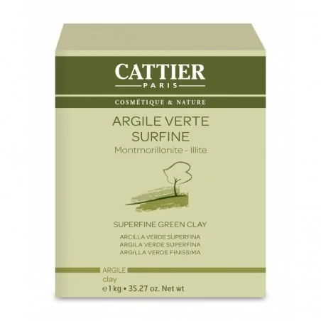 cattier argile verte fine 1kg