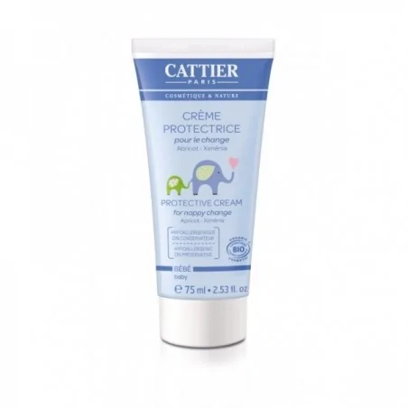 cattier creme protectrice pour le change 75ml