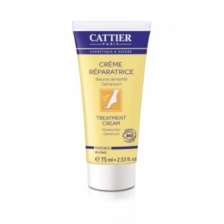 cattier creme reparatrice pieds secs 75ml