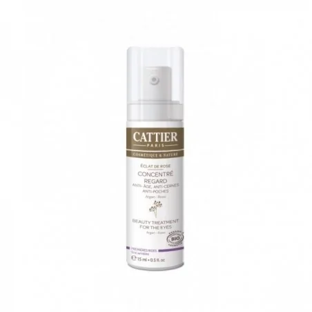 cattier eclat de rose anti cernes anti poches 15ml