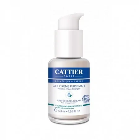 cattier gel creme purifiant 50ml