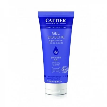 cattier gel douche dermoprotecteur hydratant 200ml