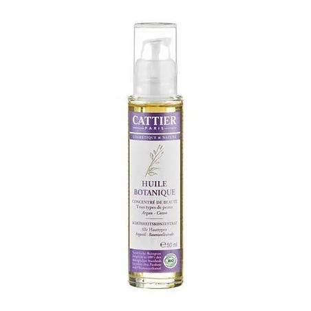 cattier huile botanique concentre de beaute 50ml