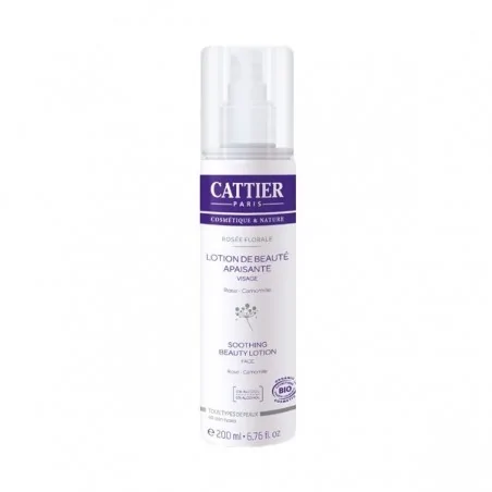 cattier lotion de beaute apaisante sans alcool 200ml