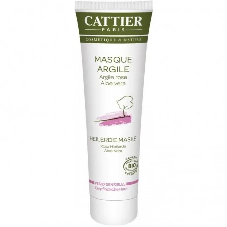 cattier masque a l argile rose 100ml