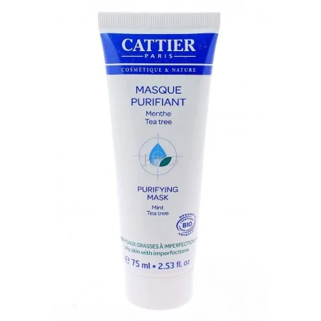 cattier masque purifiant 75ml