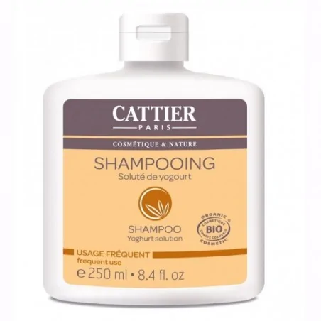 cattier shampooing au soluteyaourt usage frequ