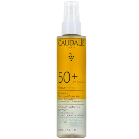 caudalie vinosun protect eau solaire spf 50 150 ml