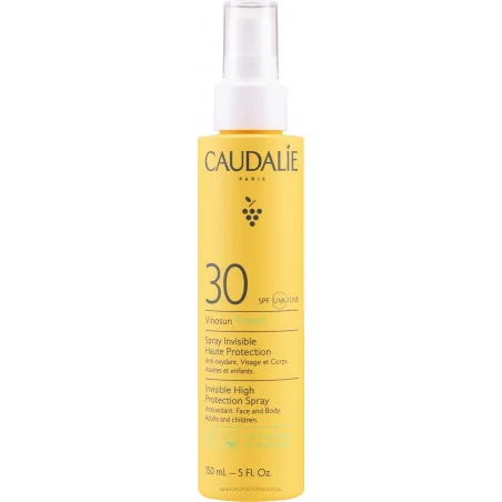 caudalie vinosun protect spray invisible spf 30 150ml