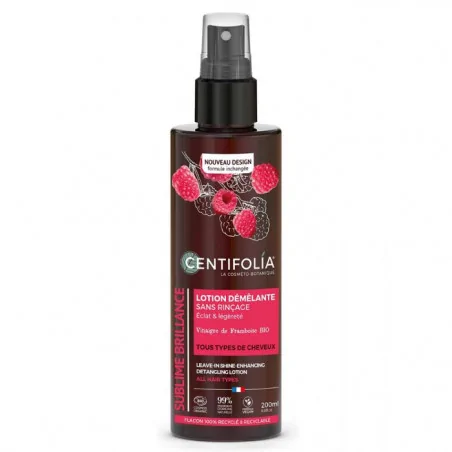 centifolia lotion demelante sans rincage framboise 200ml