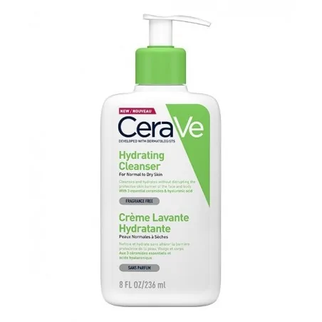 cerave creme lavante hydratante 236ml