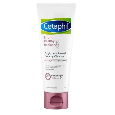 cetaphil bright healthy radiance brightness reveal creamy cleanser 100 g