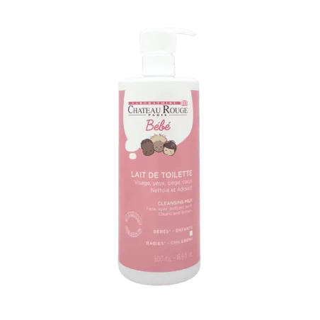 chateau rouge lait de toilette bebe 500 ml