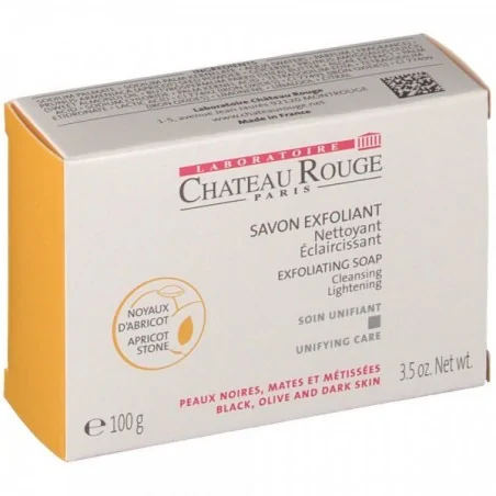 chateau rouge savon exfoliant abricot 100gr