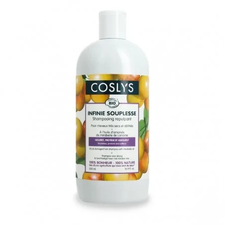 coslys shampooing cheveux secs et abimes 500ml