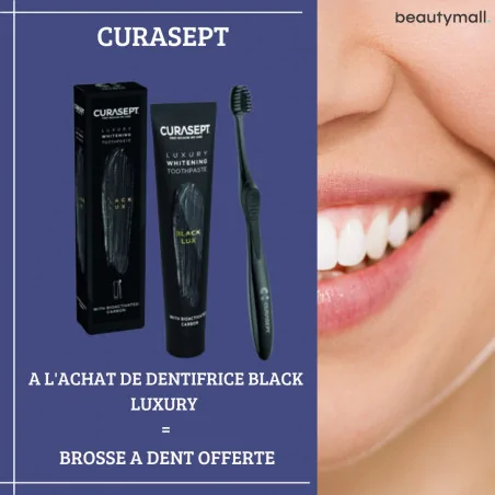 curasept dentifrice black luxury 75ml