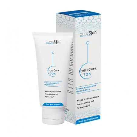 curaskin hydracure creme hydratante 72h 50ml