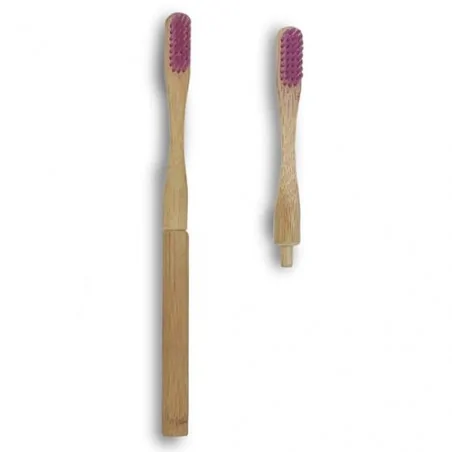 denti smile brosse a dent tetes interchangeables mauve