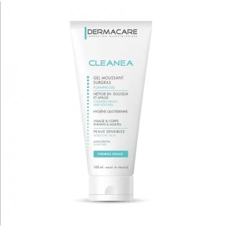 dermacare cleanea gel moussant 200 ml