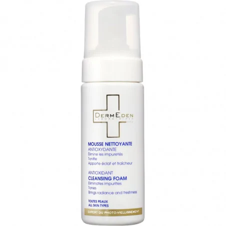 dermeden mousse nettoyante antioxydante 150ml