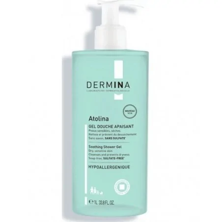 dermina atolina gel douche ps 1l