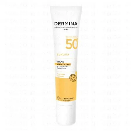 dermina creme anti taches spf50 40ml