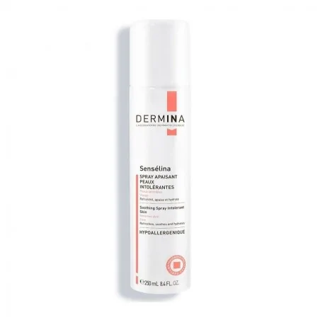 dermina senselina spray apaisant peaux intolerantes 250ml