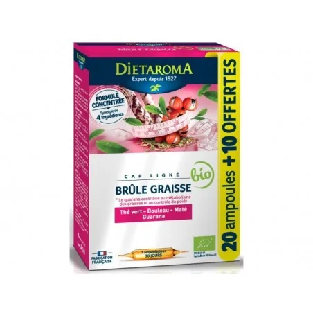 dietaroma cap ligne brule graisse 30 ampoules