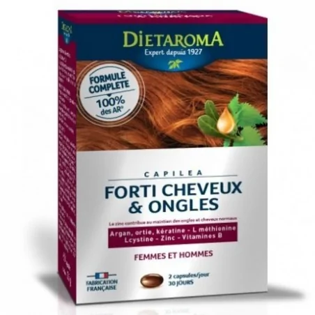 dietaroma capilea forti cheveux et ongles 60 capsules