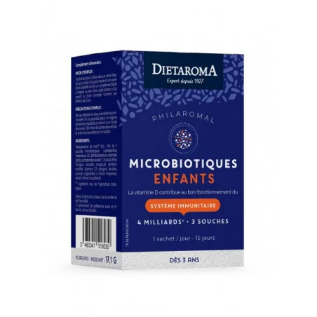 dietaroma probiotiques enfants 15 sachets