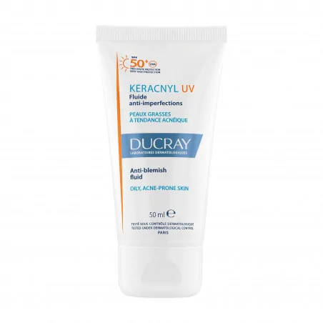 ducray fluide anti imperfections keracnyl uv 50 ml