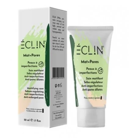 eclin creme matpores creme anti imperfections 50ml