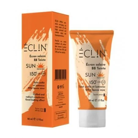 eclin creme solaire spf50 bb teintee 50ml