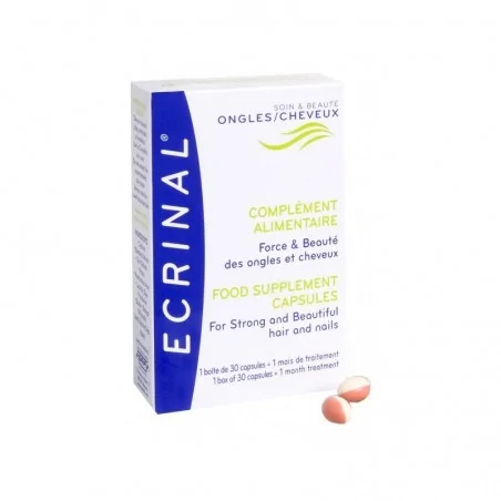 ecrinal 30 capsules cheveux 1 mois de traitement