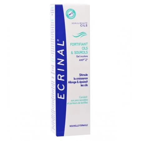 ecrinal gel fortifiant cils et sourcils 9 ml