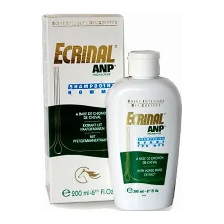 ecrinal shampooing anti chute homme a l anp revitalisant 400 ml