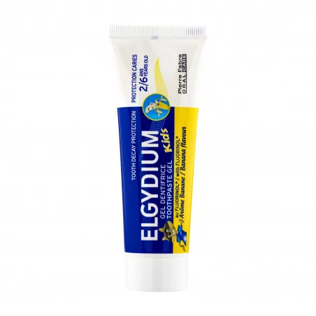 elgydium dentifrice banane 2 6 ans