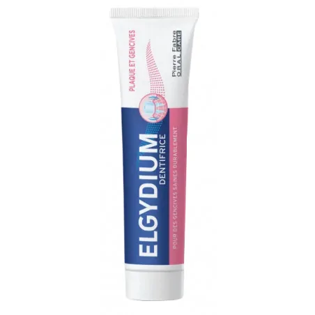 elgydium dentifrice plaque gencives 75ml