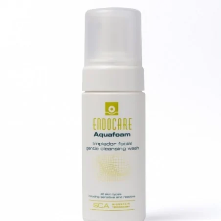 endocare aquafoam nettoyant moussant doux 125 ml