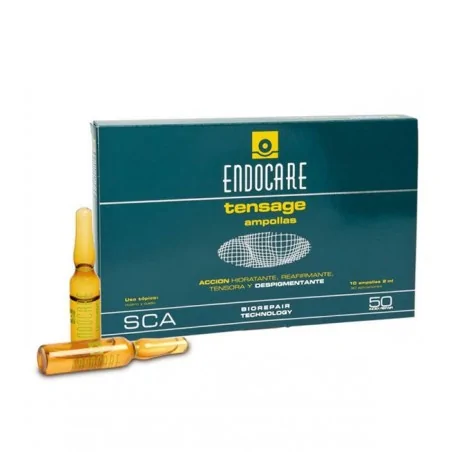 endocare tensage ampoules regenerante raffermissante 10x2 ml