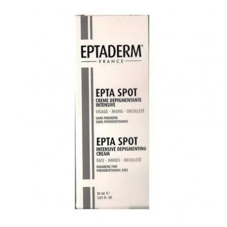 eptaderm epta spot creme depigmentante intensive 30 ml