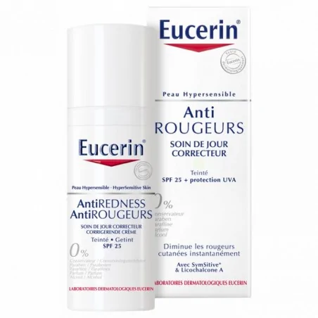 eucerin anti rougeurs soin de jour correcteur teinte spf 25 50ml