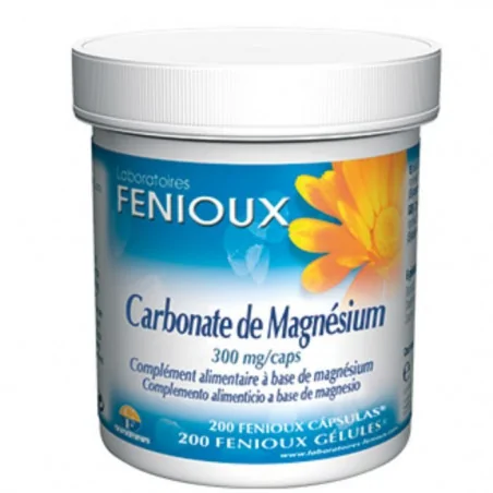 fenioux carbonate de magnesium 200 gelules