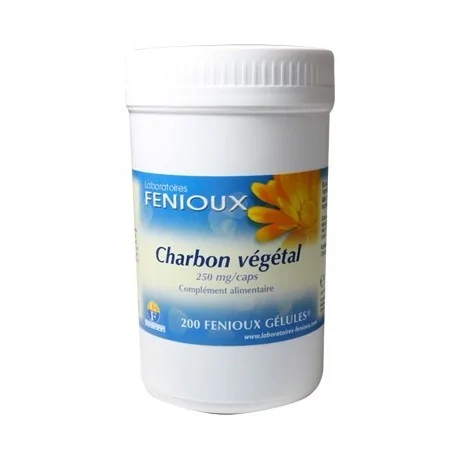 fenioux charbon vegetal 200 capsules