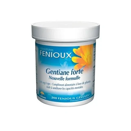 fenioux gentiane forte 200 gelules