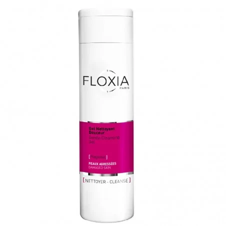 floxia gel nettoyant douceur regenia peau sensible 200ml