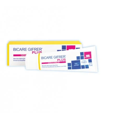 gifrer bicare plus dentifrice 75ml