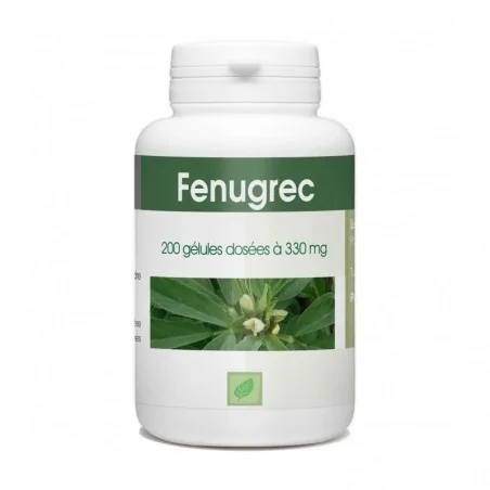 gph diffusion fenugrec 330 mg 200 gelules