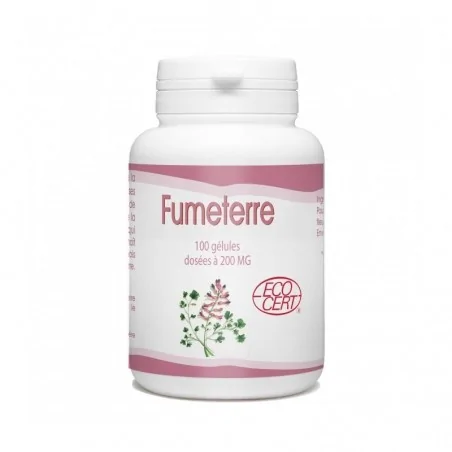 gph diffusion fumeterre bio 200 mg 100 gelules