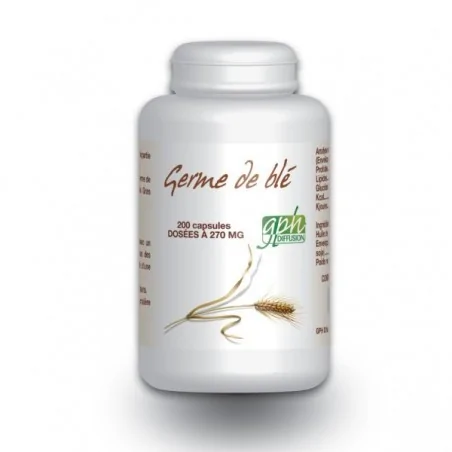 gph diffusion germe de ble 200 gelules